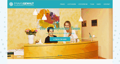 Desktop Screenshot of praxis-gewalt.de